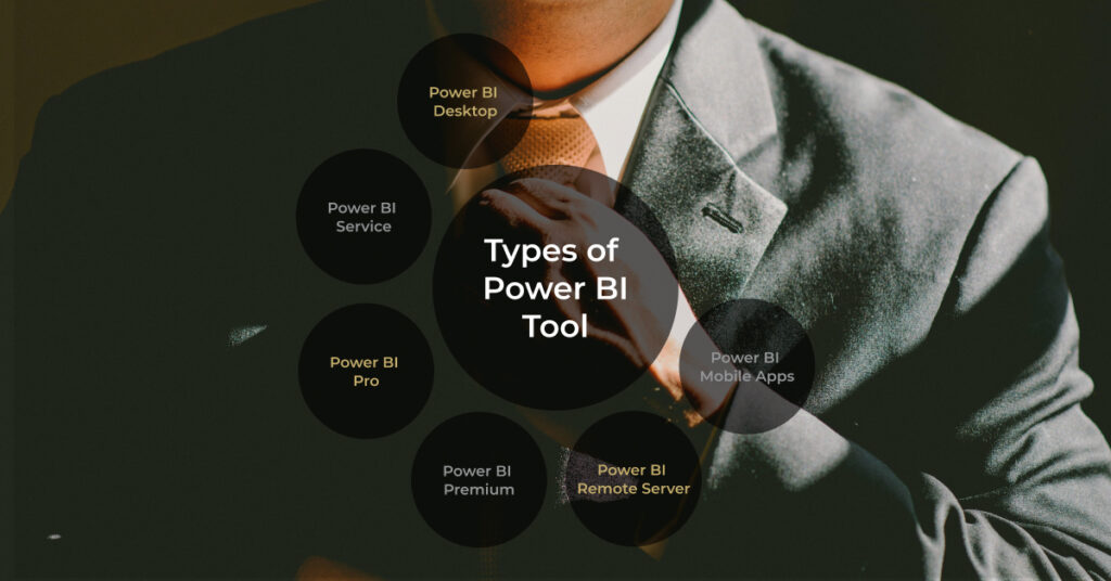 Types of Power BI Tool - Infographics