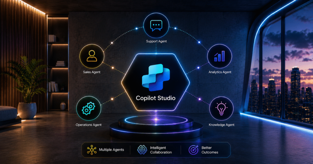 How to Build Intelligent Multi-Agent Systems in Copilot Studio