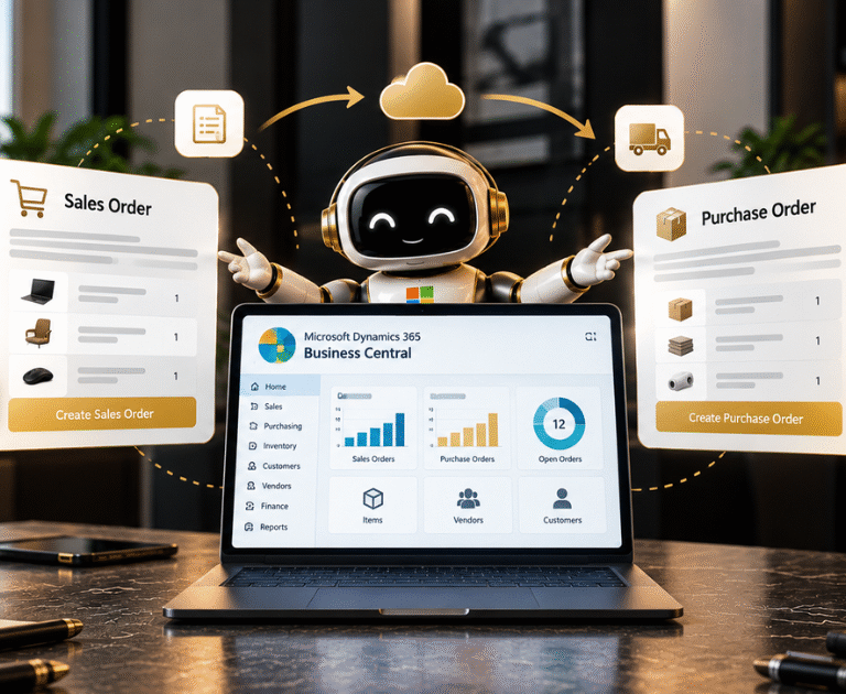 Agentic ERP in Business Central Automating Sales and Purchase Orders